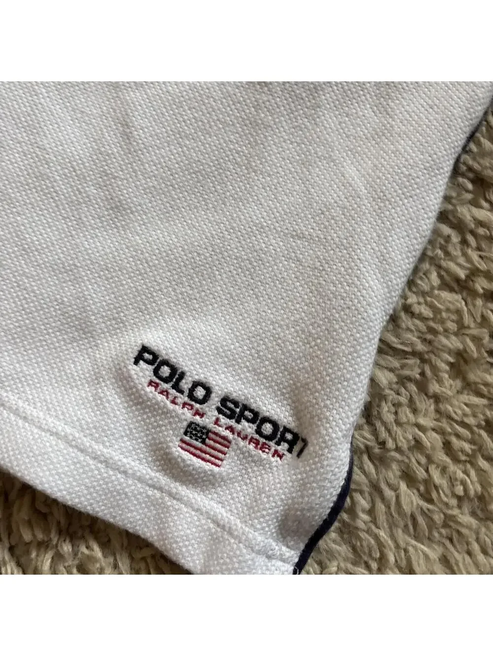 Fire super clean Vintage Polo Ralph Lauren polo sport baggy Y2K sweat shorts.